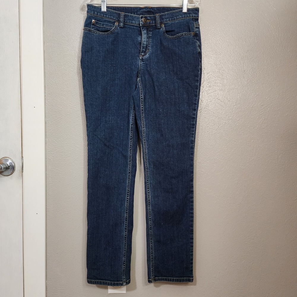 Duluth Trading Co Women's 8 x31‎ Jeans Duluth Flex Work Relaxed Denim